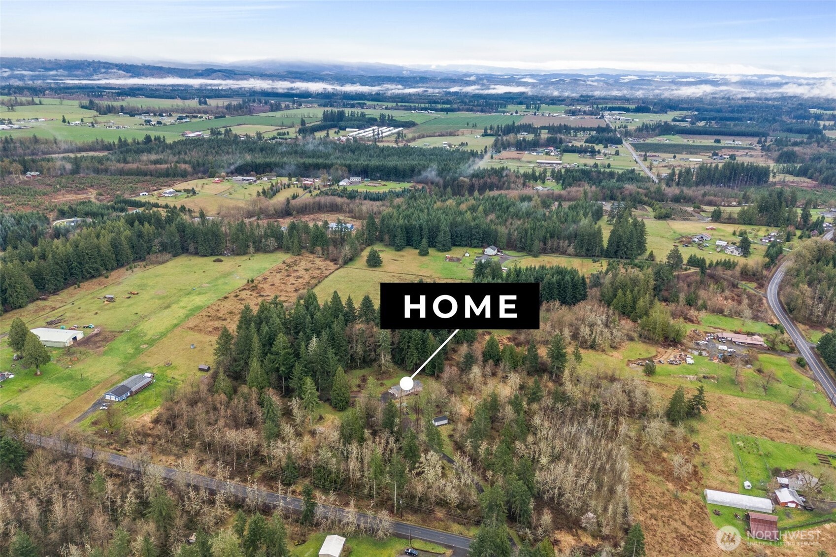 126 Burchett Road Onalaska, WA 98570 - Photo 28 of 36 a view of a lake with an outdoor space