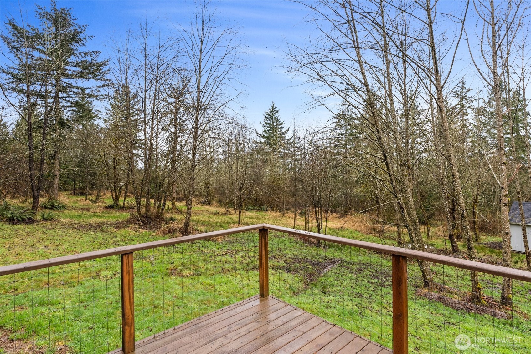 126 Burchett Road Onalaska, WA 98570 - Photo 5 of 36 a view of a balcony with yard