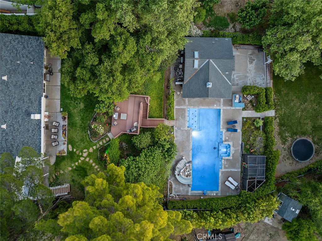 15744 Beaver Run Road Canyon Country, CA 91387 - Photo 48 of 55 an aerial view of a house