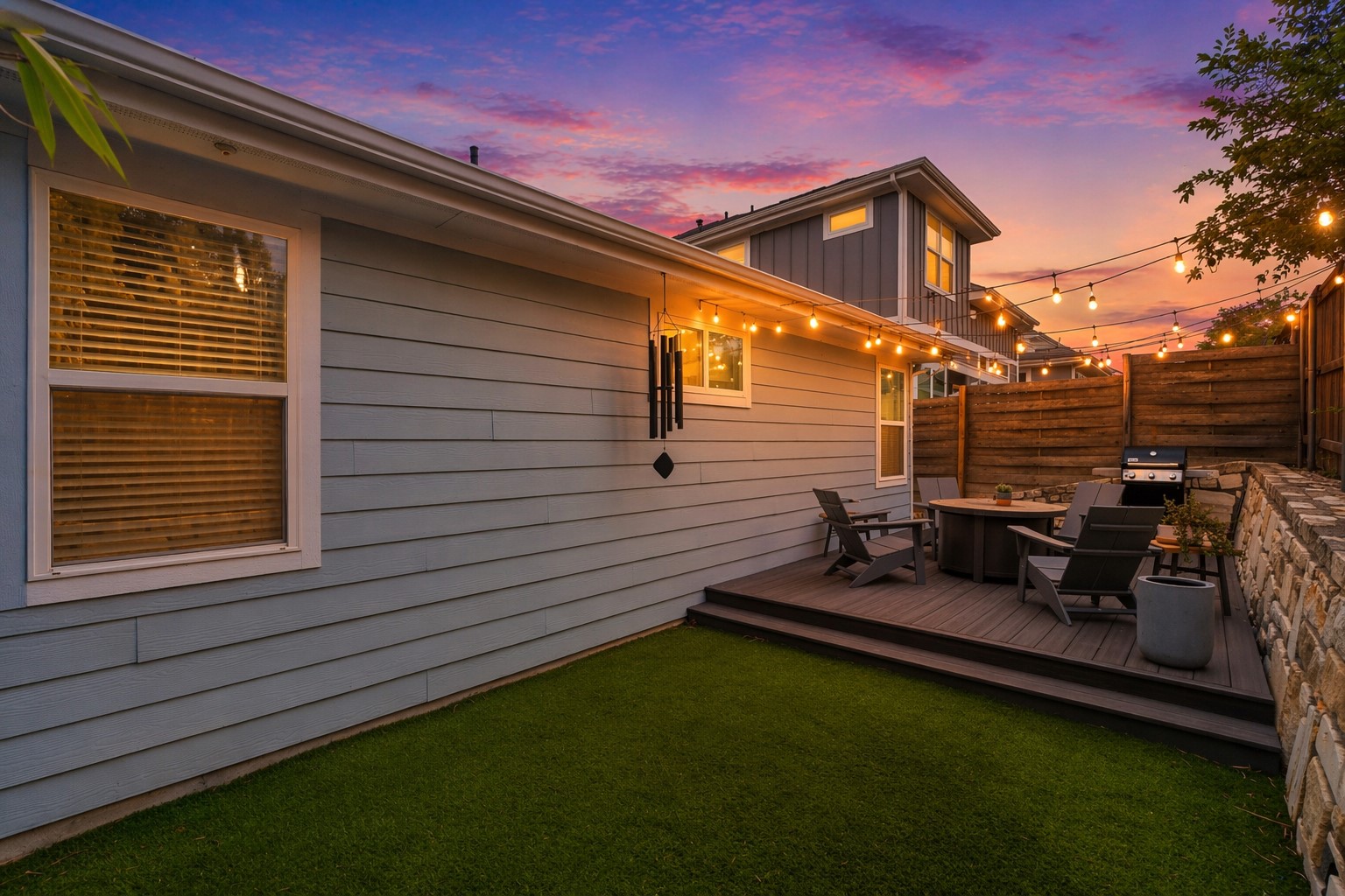 2100 Hermia Street, Unit 41 Austin, TX 78741 - Photo 20 of 22 a view of a backyard with sitting area