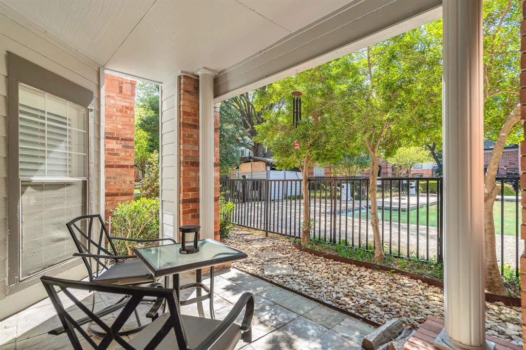 2524 Preston Road, Unit 1205 Plano, TX 75093 - Photo 24 of 25 Patio view overlooking the pool