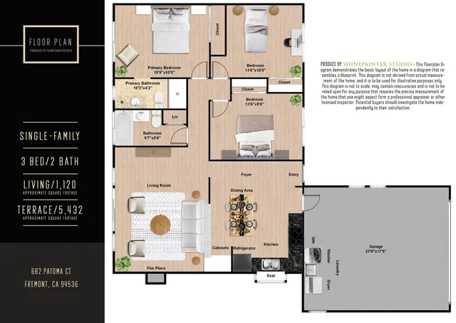 $1,298,000 | 682 Patoma Court, Fremont, CA 94536