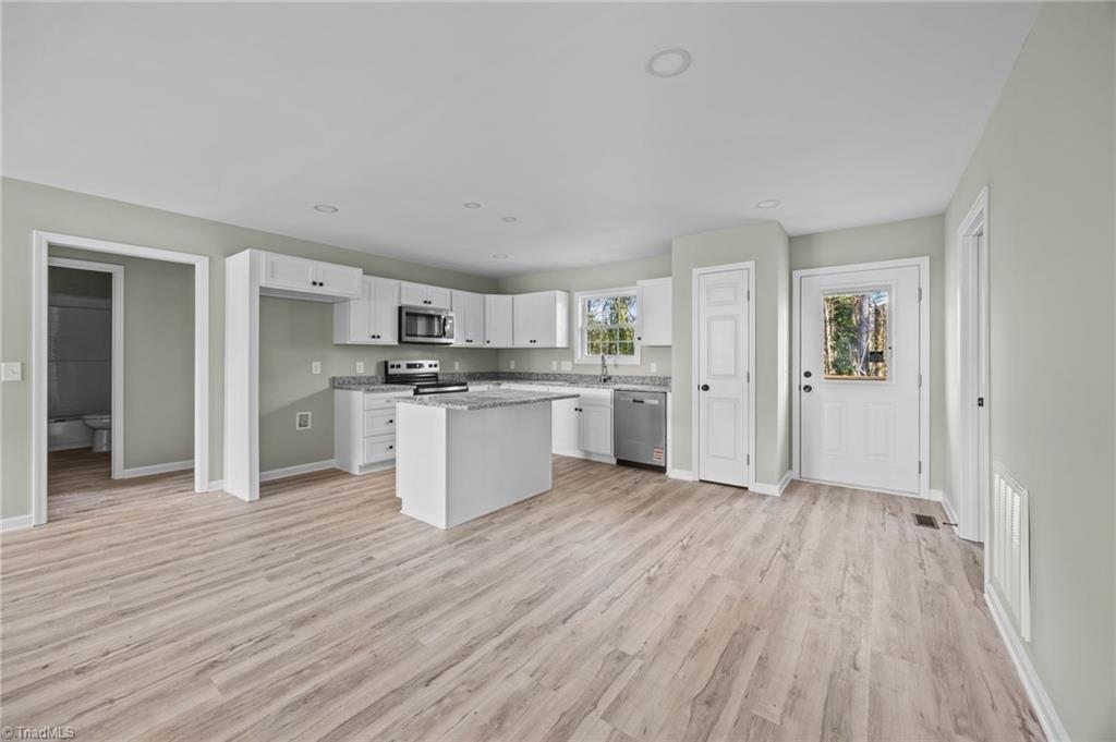 1700 Bringle Ferry Road Salisbury, NC 28146 - Photo 5 of 19 Kitchen with large island and pantry