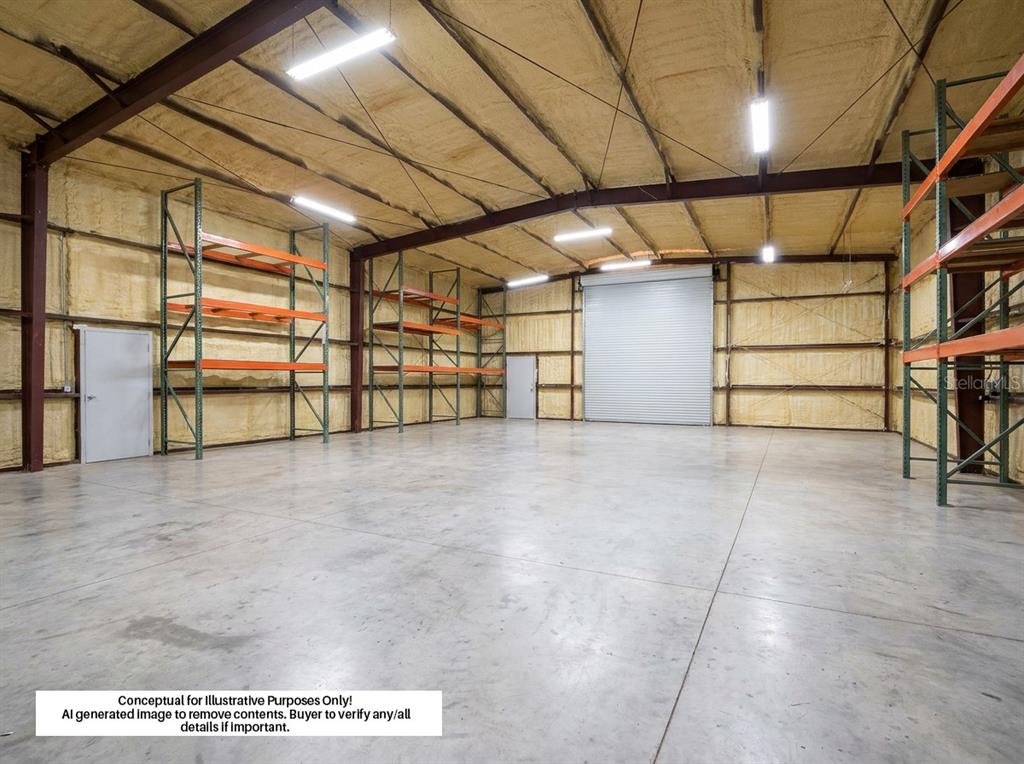 Southeast Sunset Harbor Road Weirsdale, FL 32195 - Photo 18 of 19 a view of a garage