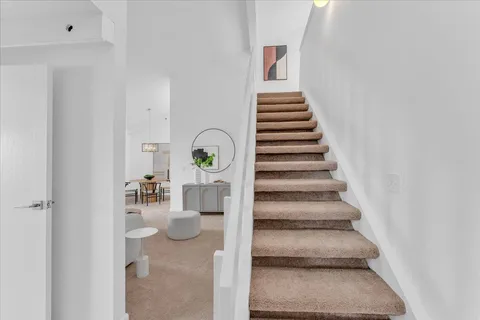 a view of entryway and hall