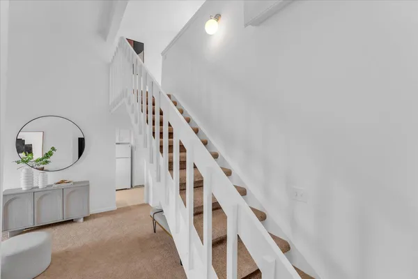 a view of entryway and hall