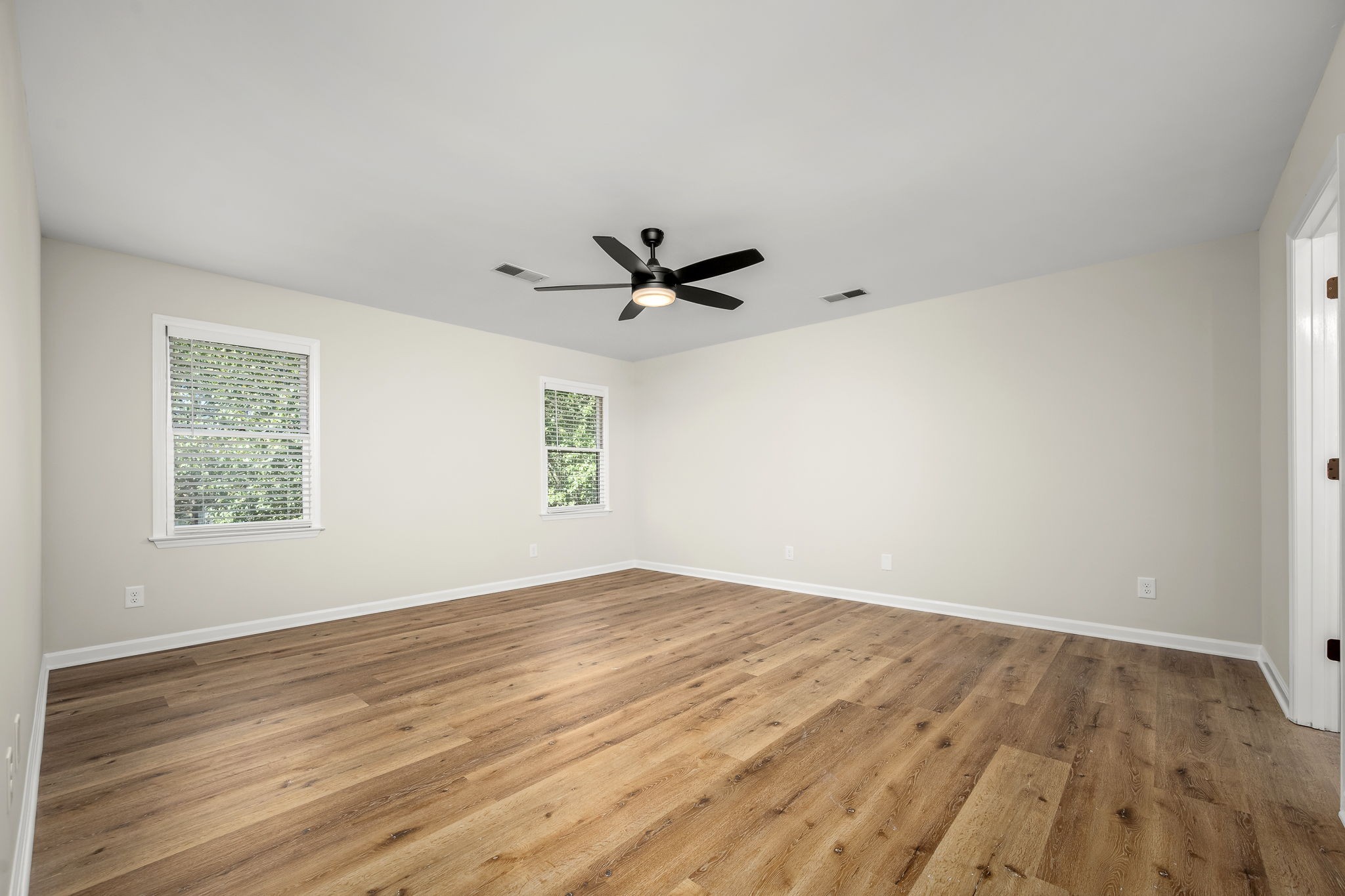 2923 Regenwood Drive Murfreesboro, TN 37129 - Photo 24 of 34 wooden floor in an empty room with a window