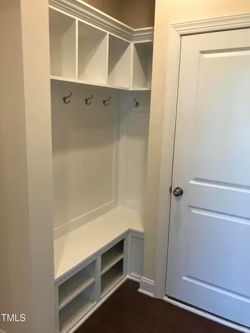 a view of walk in closet