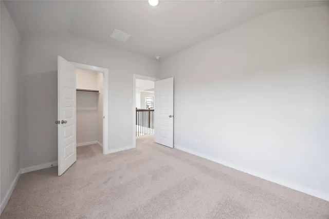 a view of empty room