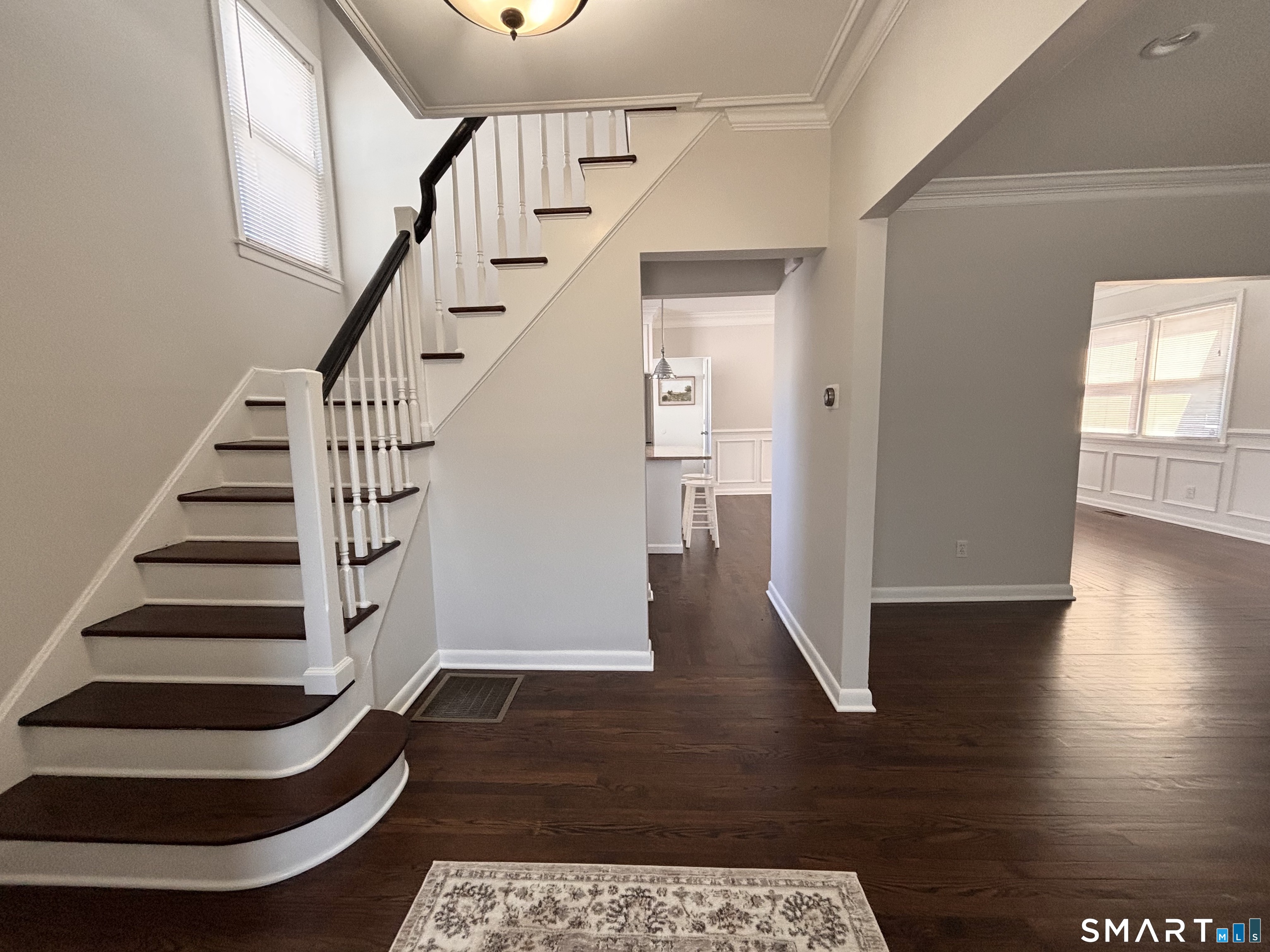 40 Yale Street Stratford, CT 06615 - Photo 17 of 31 a view of entryway and hall with wooden floor