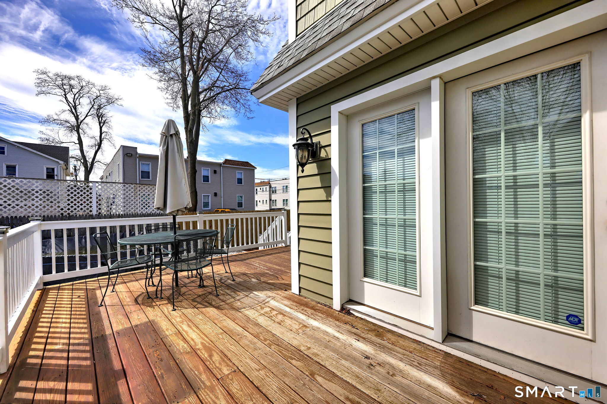 40 Yale Street Stratford, CT 06615 - Photo 26 of 31 a view of a balcony with wooden floor and fence