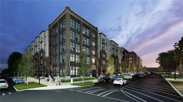 a view of a big building