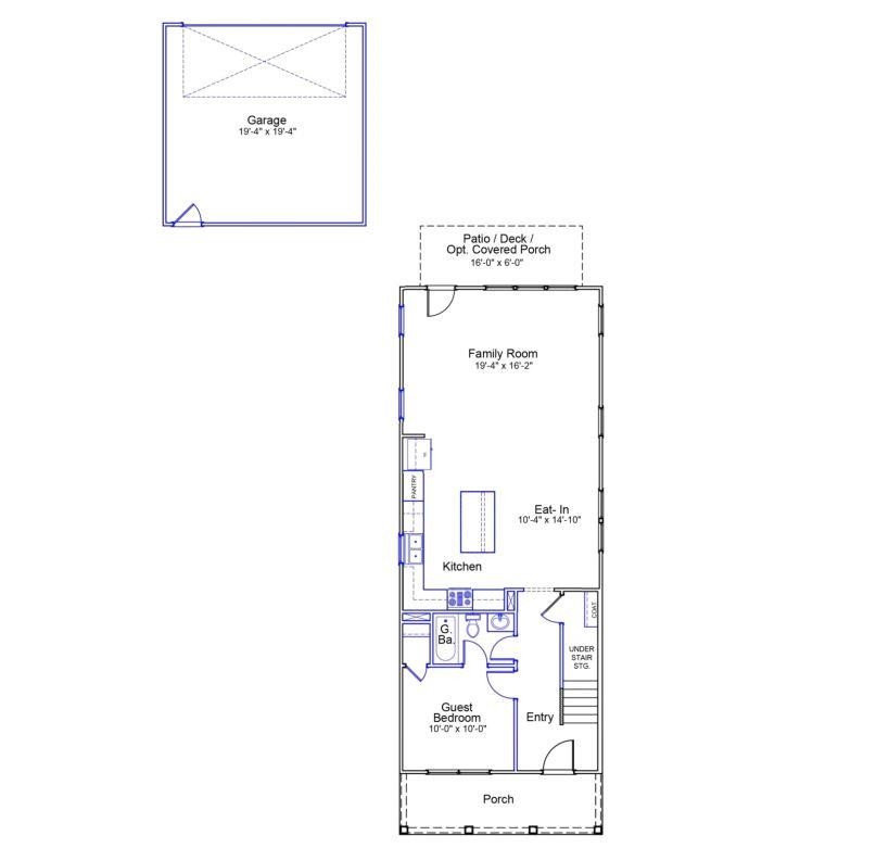 113 Savannah Moss Way Raleigh, NC 27603 - Photo 9 of 22 1st Floor Layout