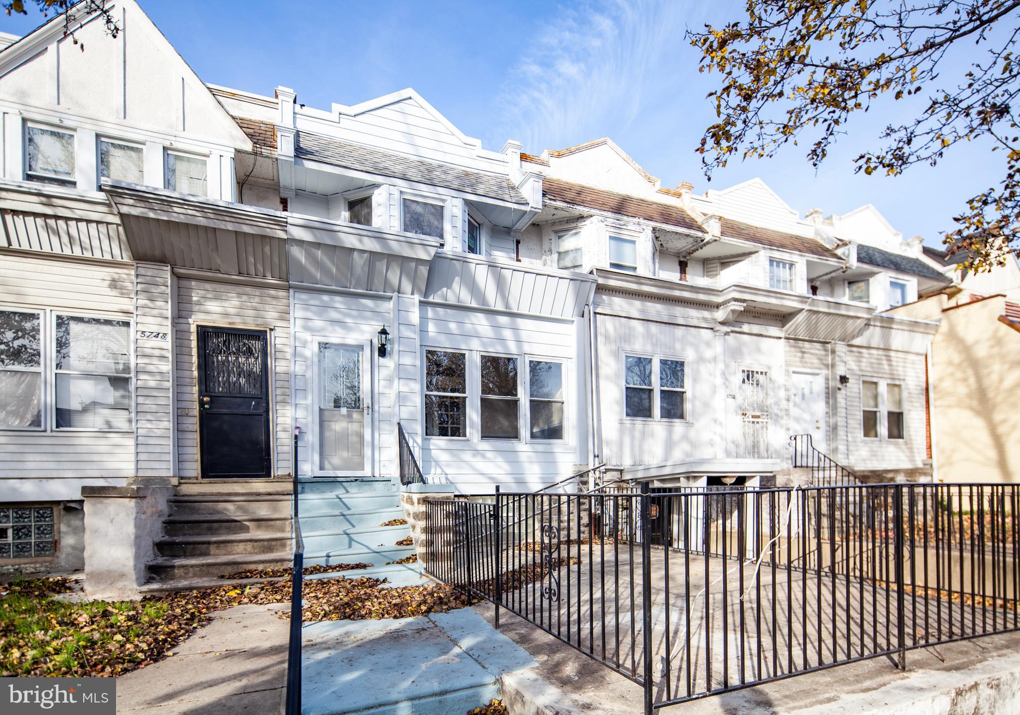 5750 North 5th Street Philadelphia, PA 19120 - Photo 4 of 21 Front of Home with Spacious Front Yard