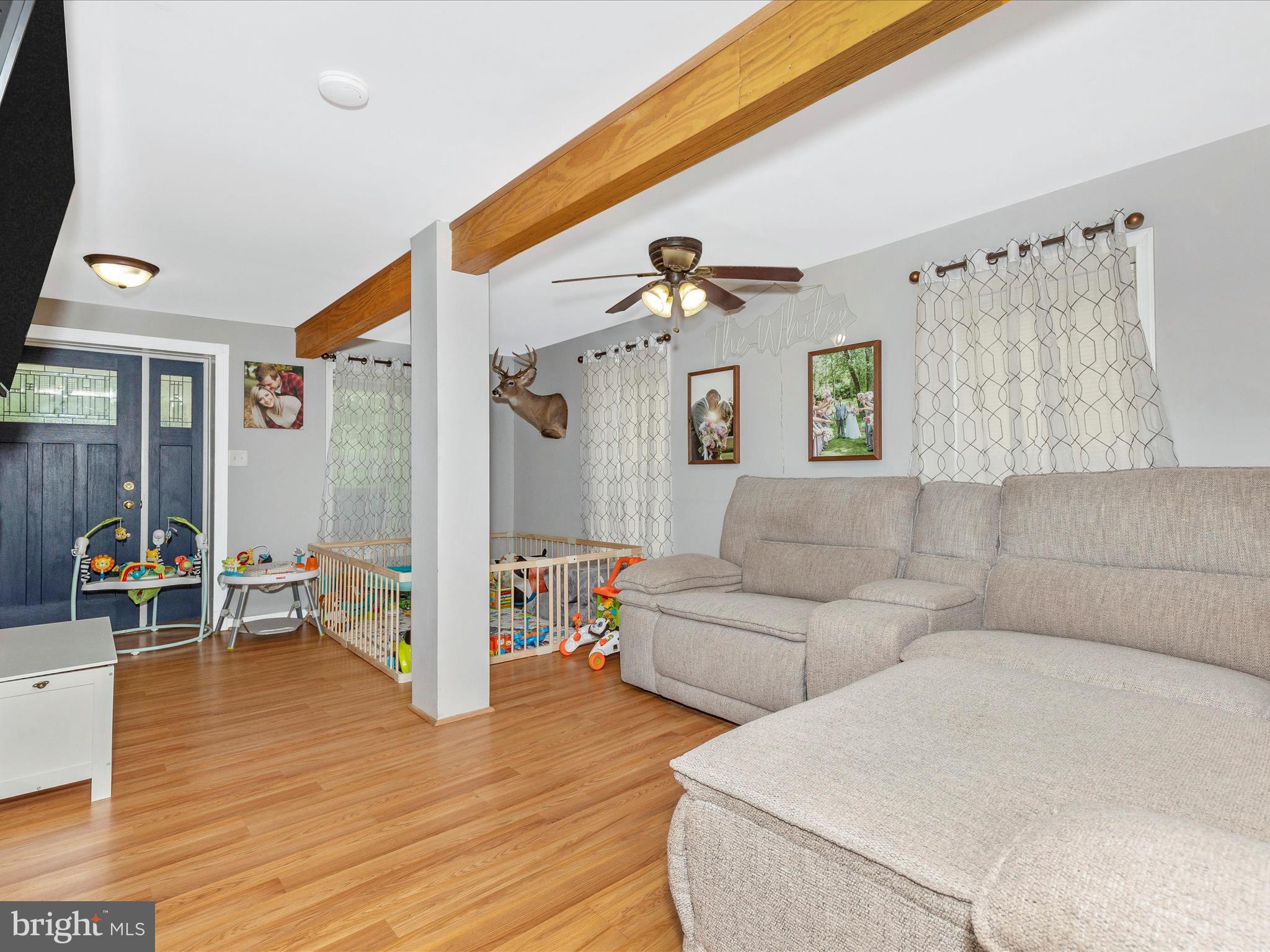 42 Bucher John Road Union Bridge, MD 21791 - Photo 13 of 48 a living room with furniture and wooden floor