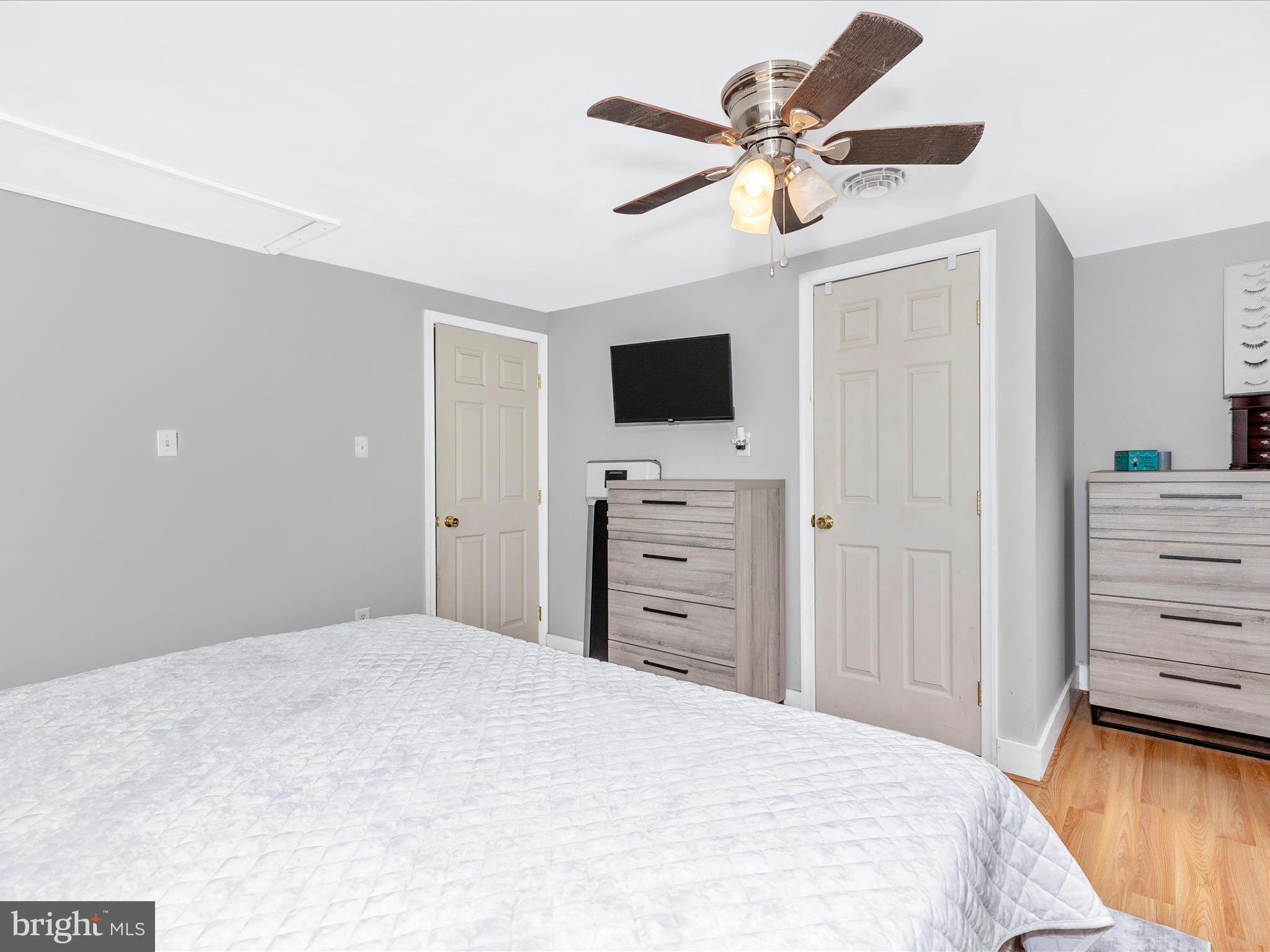 42 Bucher John Road Union Bridge, MD 21791 - Photo 23 of 48 a bedroom with a bed and a flat screen tv