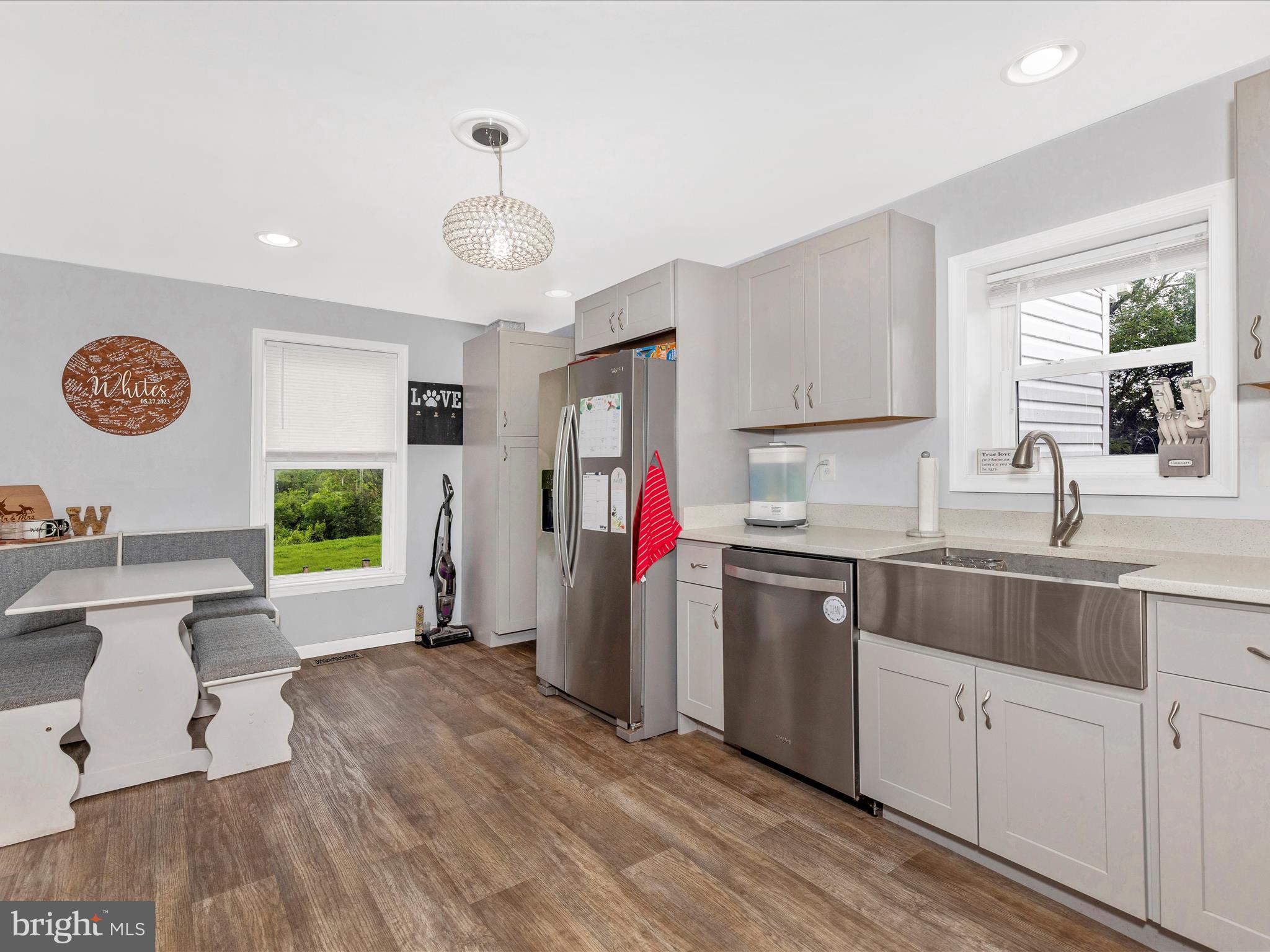 42 Bucher John Road Union Bridge, MD 21791 - Photo 6 of 48 a kitchen with a sink cabinets and window