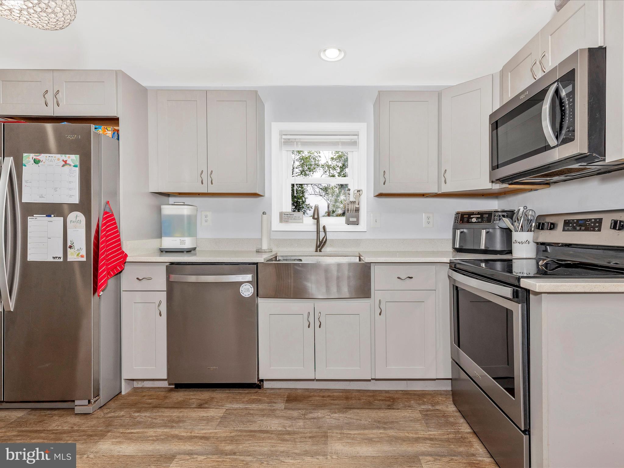 42 Bucher John Road Union Bridge, MD 21791 - Photo 10 of 48 a kitchen with stainless steel appliances granite countertop a sink a stove a refrigerator and cabinets