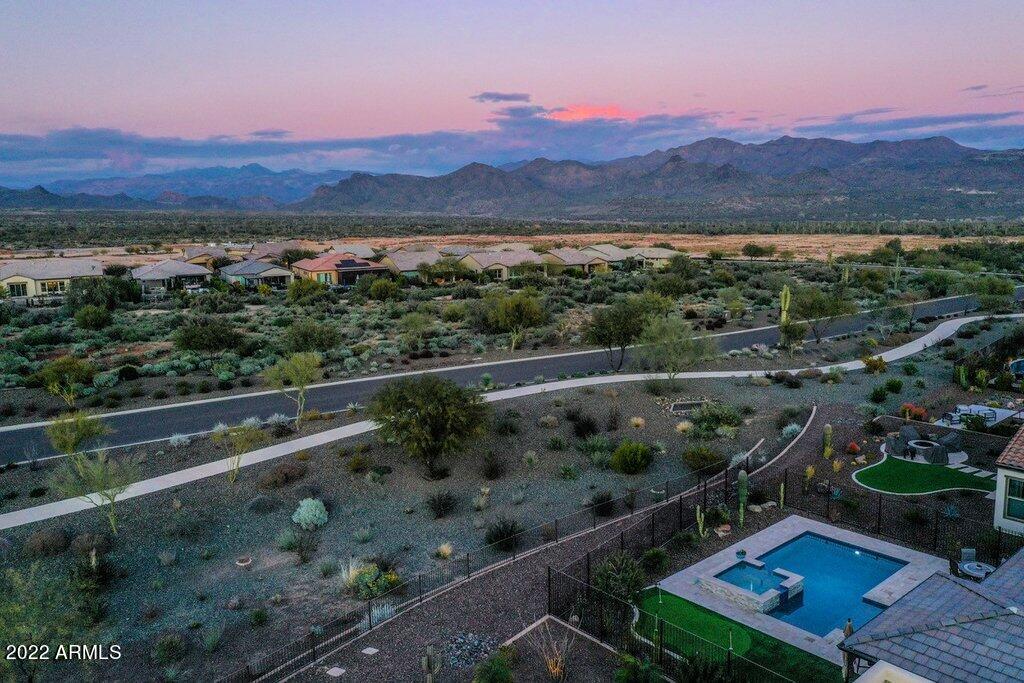 17860 East Cindercone Road Rio Verde, AZ 85263 - Photo 48 of 60 a view of a city with sunset view