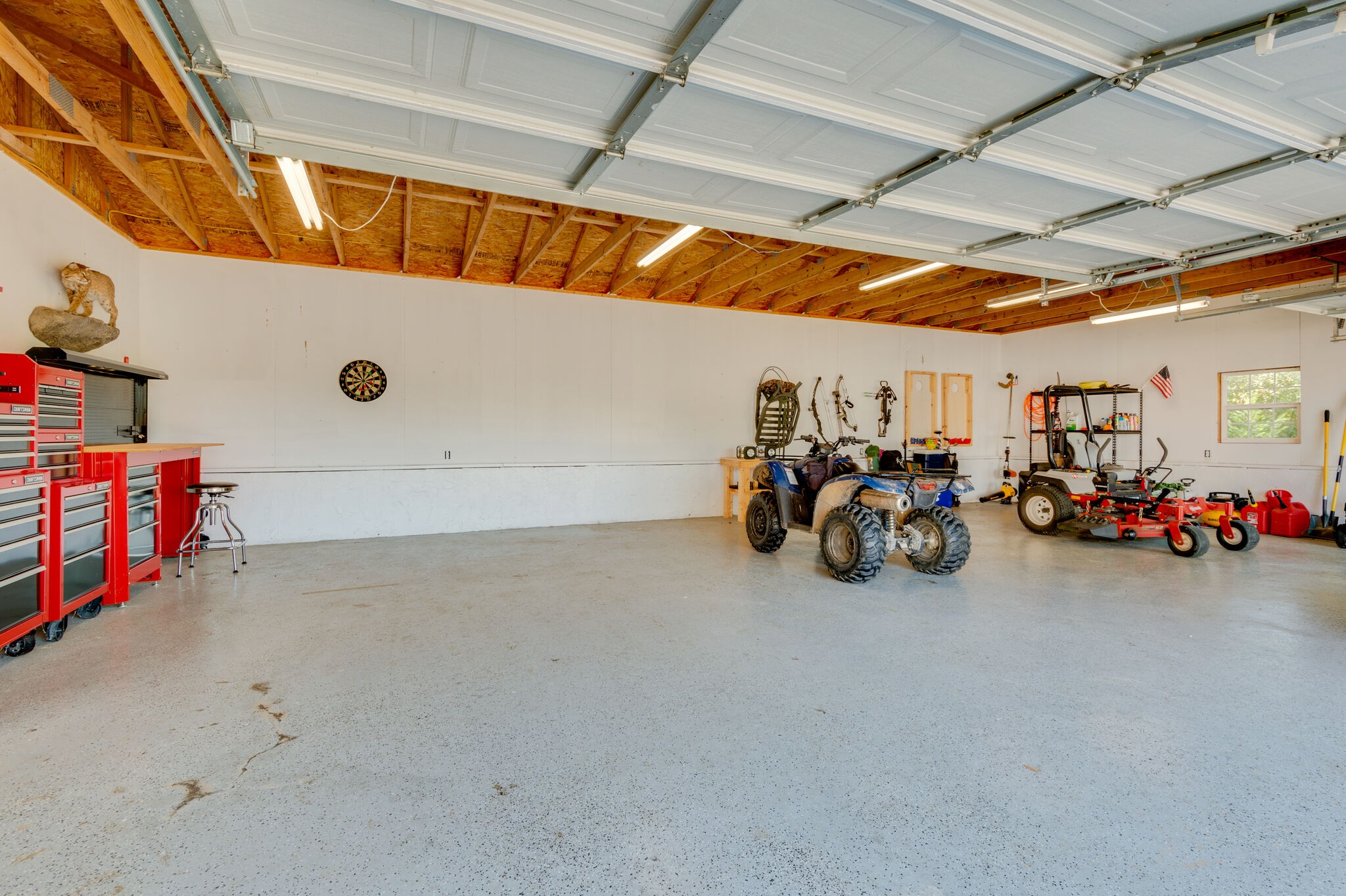 1549 Center Star Road Columbia, TN 38401 - Photo 11 of 50 a view of a garage with rack and bicycle