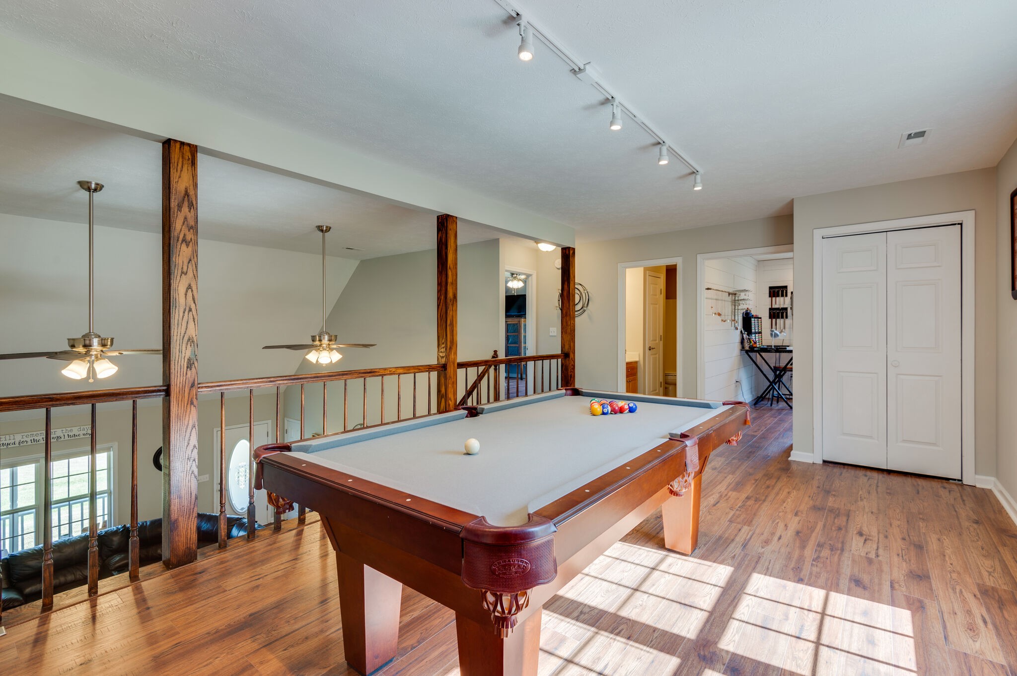 1549 Center Star Road Columbia, TN 38401 - Photo 29 of 50 a view of a hallway with furniture and wooden floor