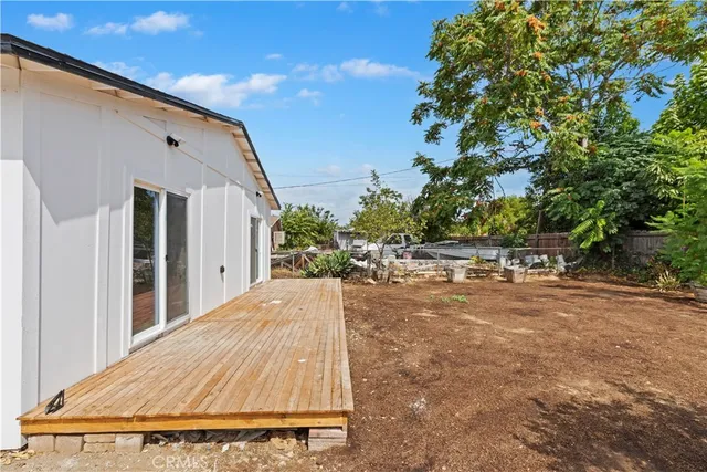 a outdoor space with swimming pool