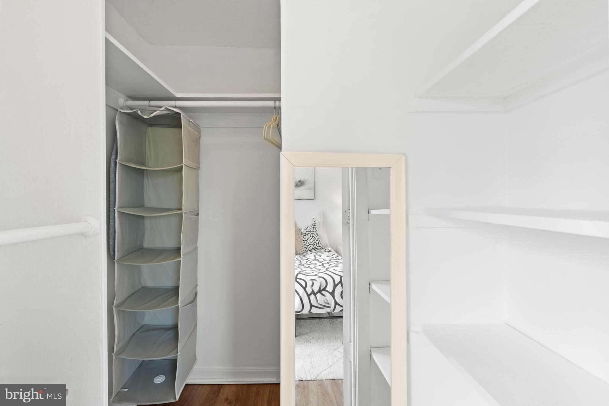1736 Willard Street Northwest, Unit 506 Washington, DC 20009 - Photo 19 of 28 a bathroom with a walk in closet