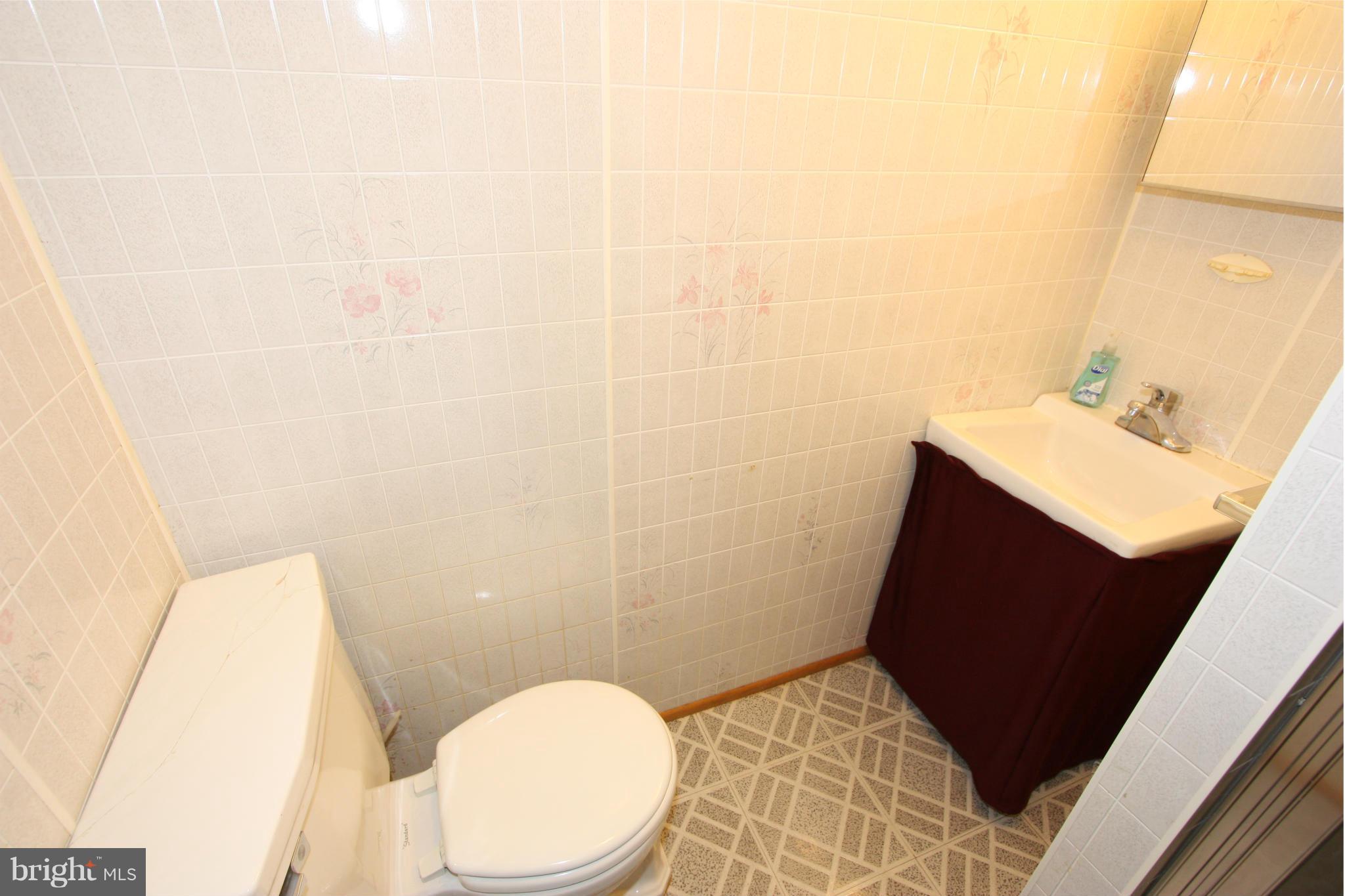 8546 Pleasant Plains Road Towson, MD 21286 - Photo 22 of 30 a bathroom with a sink and a mirror