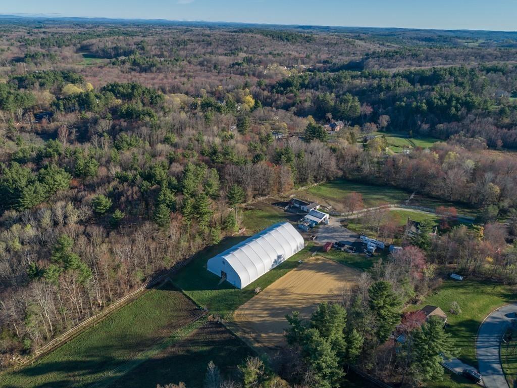 30 Birch Meadow Road Merrimac, MA 01860 - Photo 24 of 25 an aerial view of a house with a yard