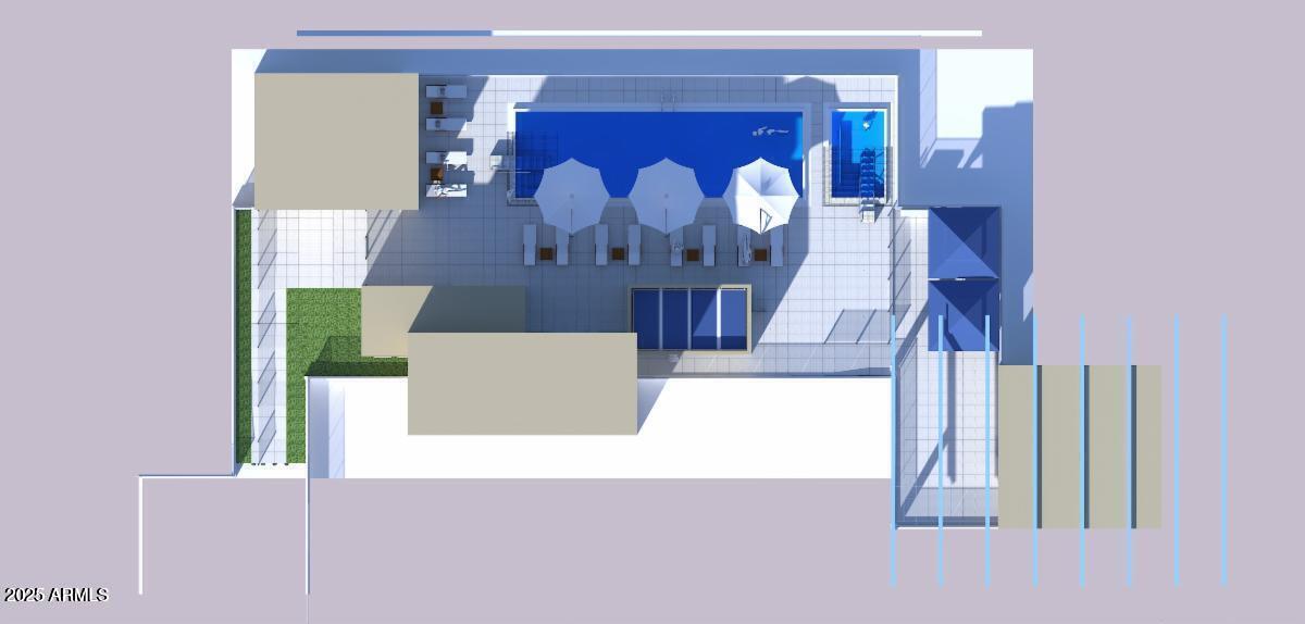 4808 North 24th Street, Unit 627 Phoenix, AZ 85016 - Photo 56 of 57 a picture of a wall with a fireplace and a potted plant