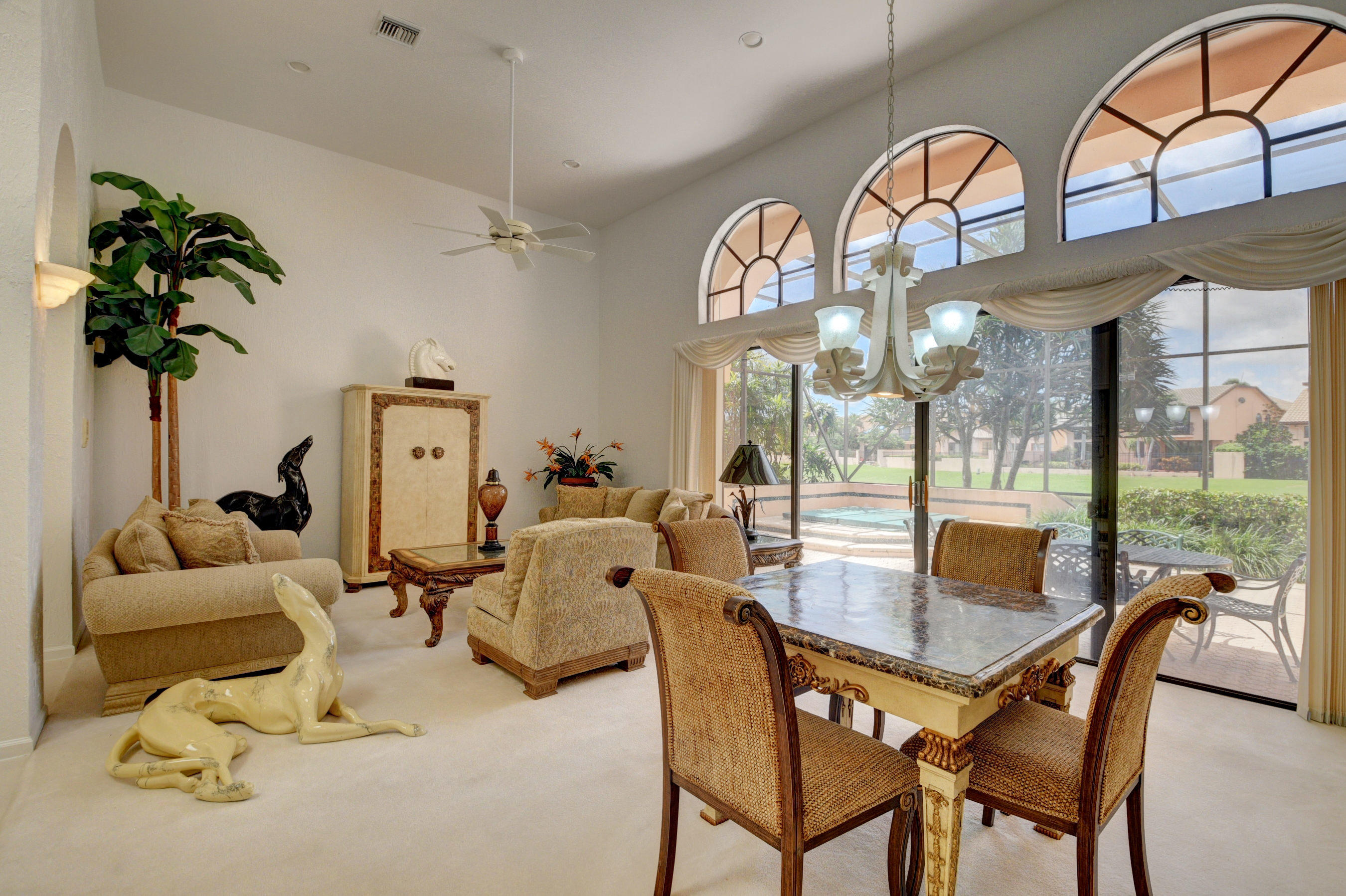 6481 Via Rosa Boca Raton, FL 33433 - Photo 14 of 41 living and dining room