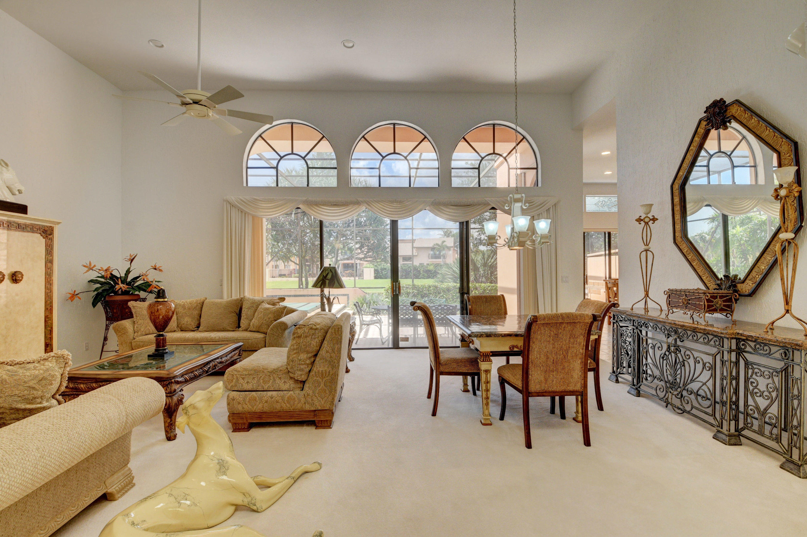 6481 Via Rosa Boca Raton, FL 33433 - Photo 15 of 41 living and dining room