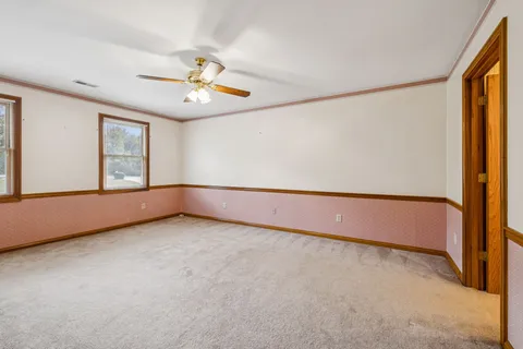 a view of a room with shelf