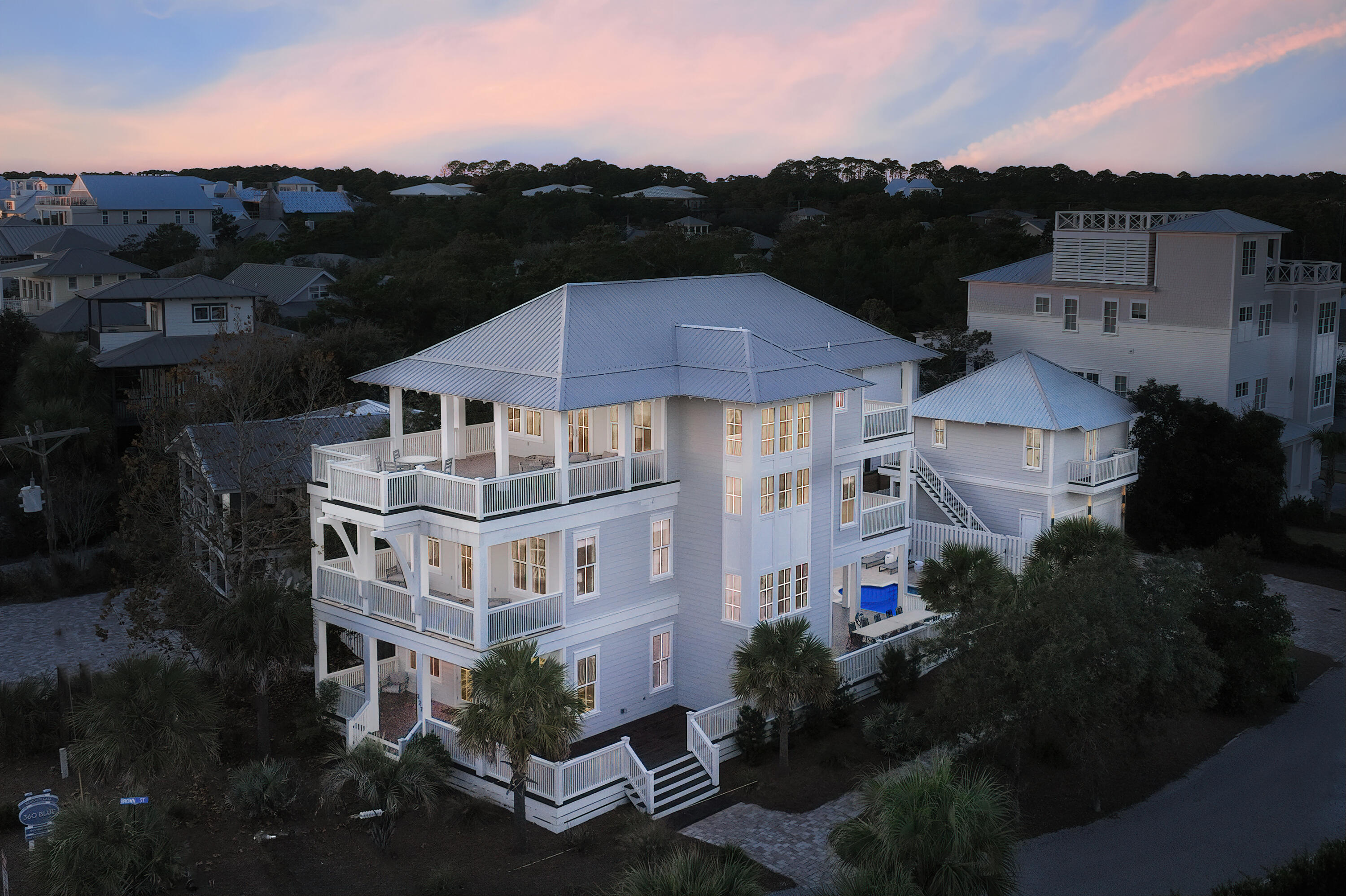 327 Eastern Lake Road Santa Rosa Beach, FL 32459 - Photo 2 of 53 327 dusk