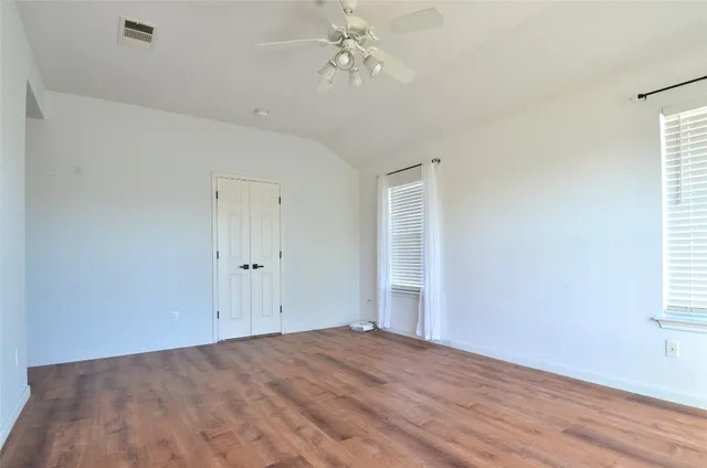 wooden floor in an empty room