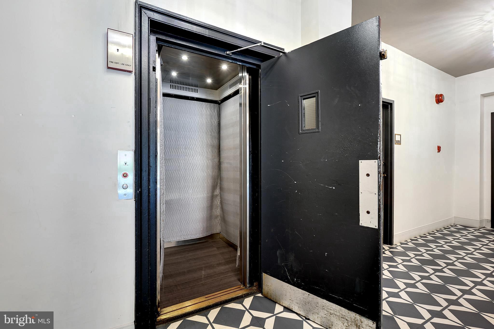 1669 Columbia Road Northwest, Unit 411 Washington, DC 20009 - Photo 6 of 53 Elevator cab renovated in 2021