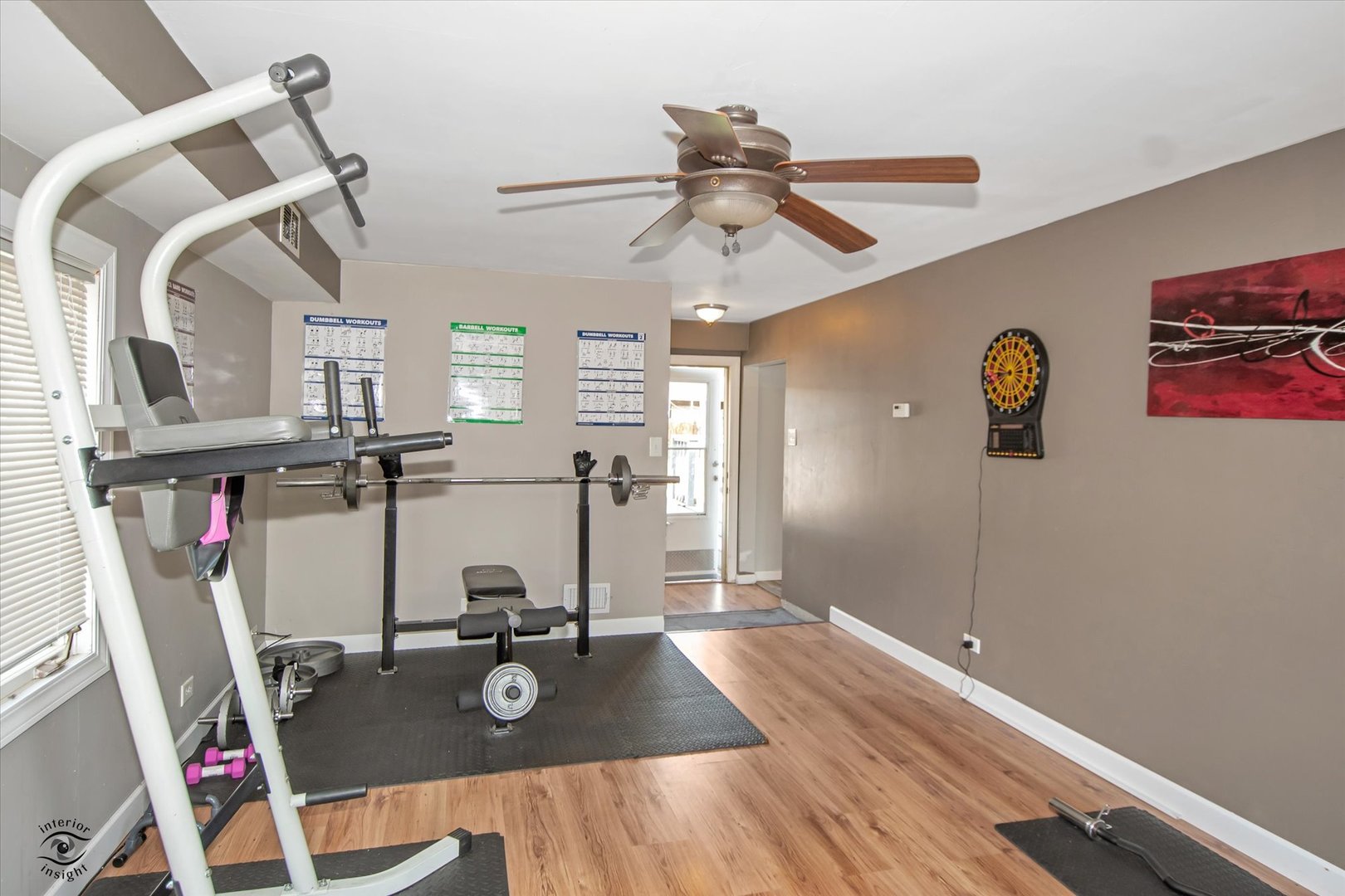128 North Pinecrest Road Bolingbrook, IL 60440 - Photo 10 of 25 a view of a room with gym equipment
