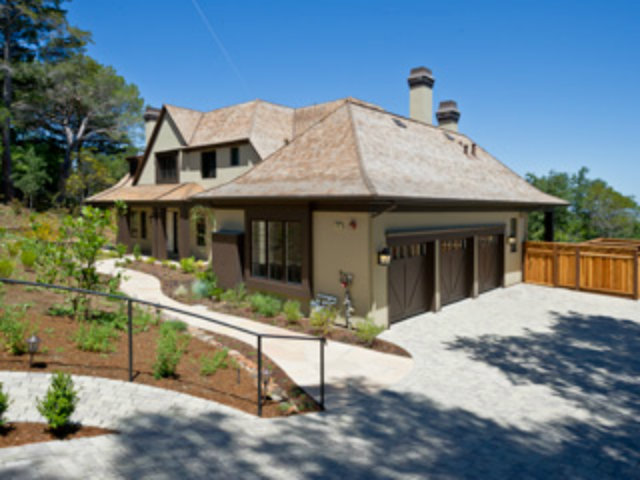 40 Bates Road Hillsborough, CA 94010 - Photo 1 of 17 a front view of a house with porch