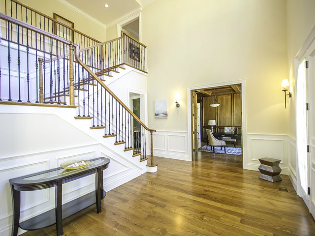 40 Bates Road Hillsborough, CA 94010 - Photo 3 of 17 a view of entryway livingroom and hall