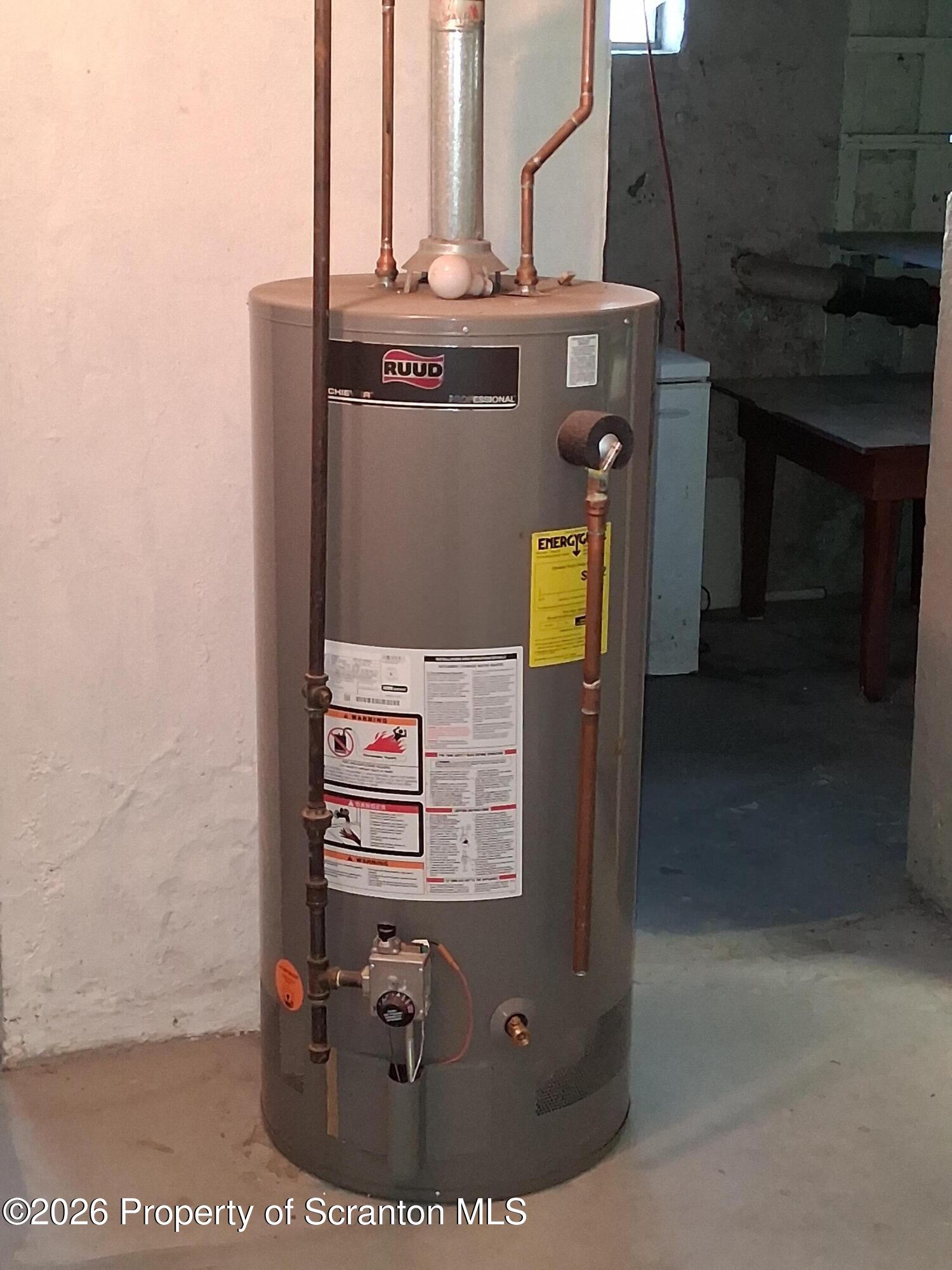 72 Welles Street Forty Fort, PA 18704 - Photo 34 of 37 a view of water heater room