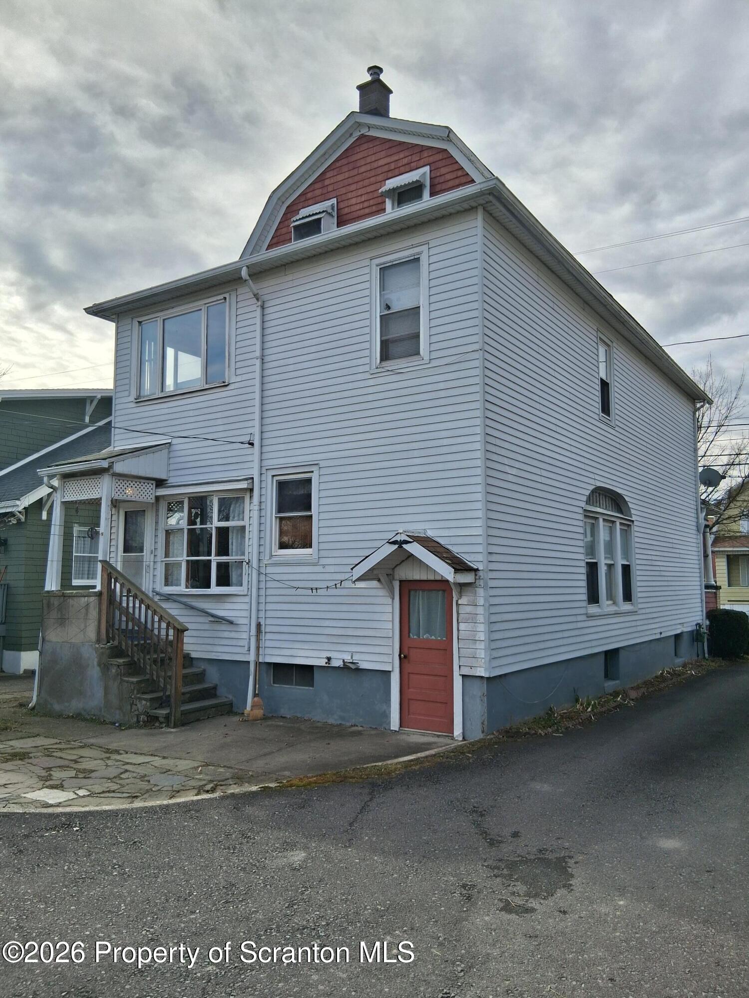 72 Welles Street Forty Fort, PA 18704 - Photo 7 of 37 a front view of a house with a yard