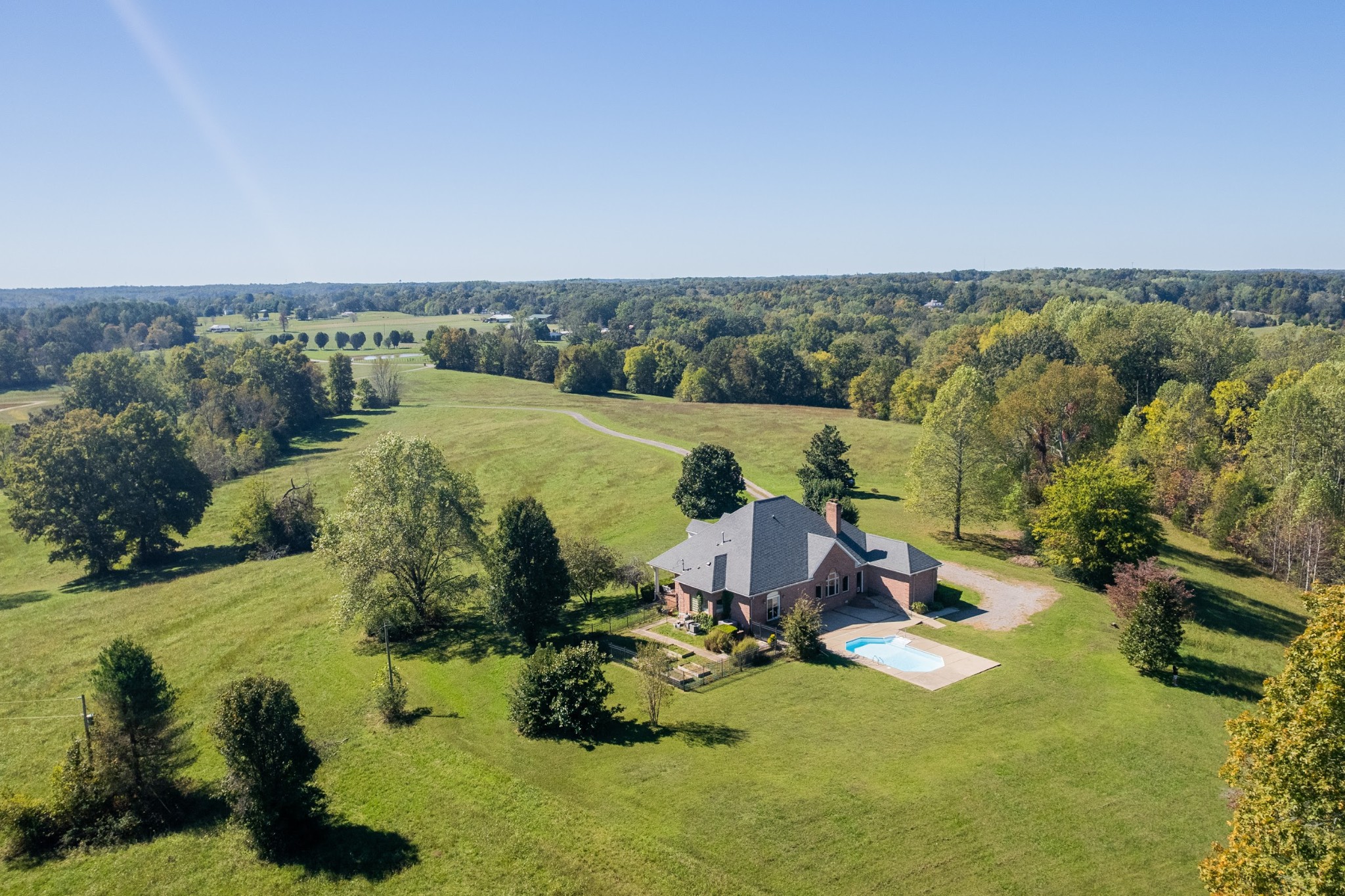 314 Fairview Road Dickson, TN 37055 - Photo 2 of 34 an aerial view of a golf course with chairs