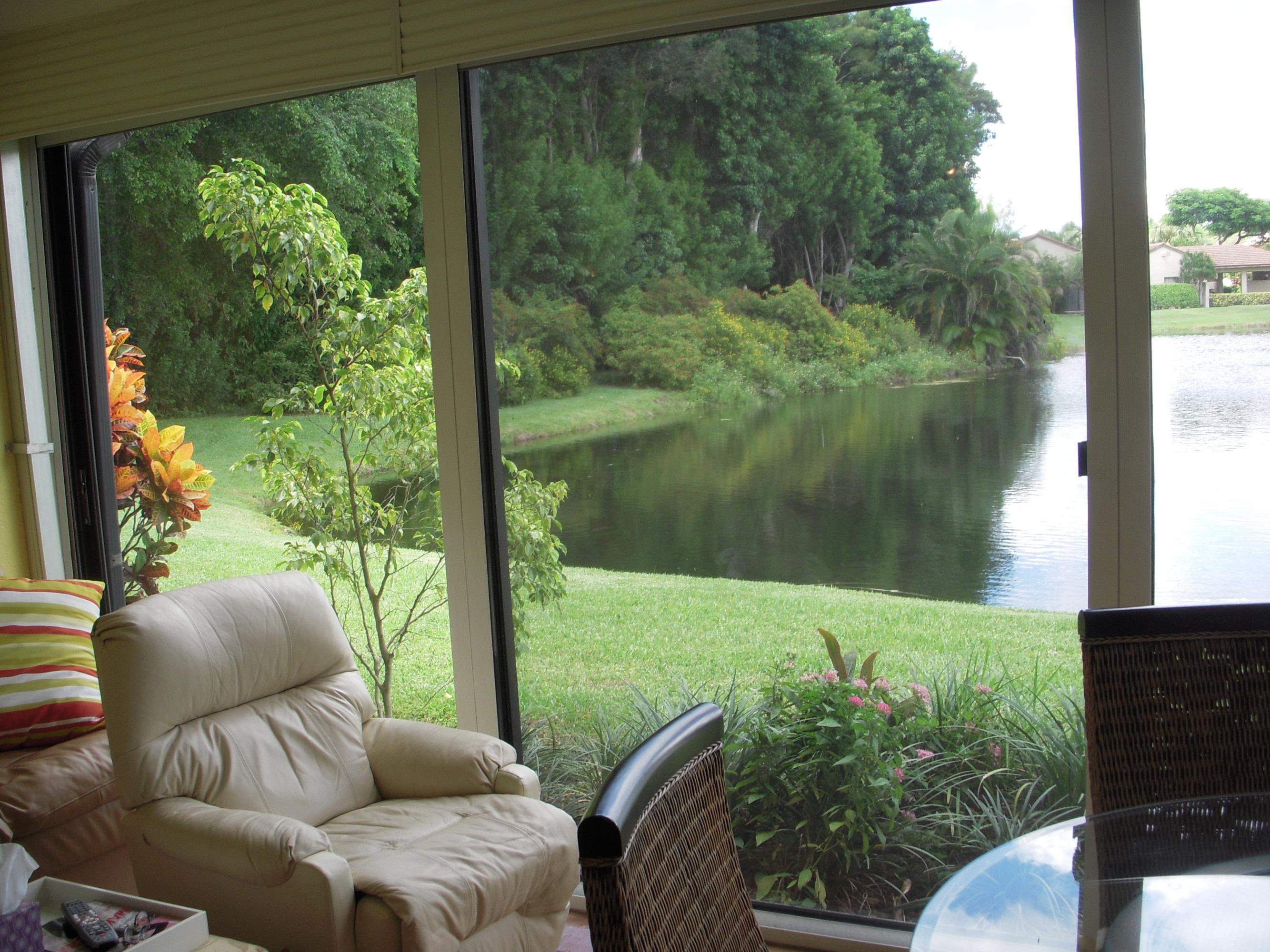 8460 Casa Del Lago, Unit 25F Boca Raton, FL 33433 - Photo 17 of 24 view from patio