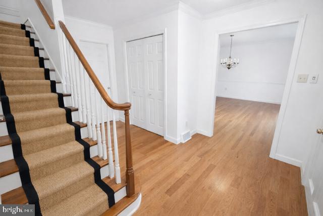 402 Norwood Road Downingtown, PA 19335 - Photo 12 of 22 a view of entryway with wooden floor and stairs