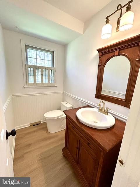 402 Norwood Road Downingtown, PA 19335 - Photo 17 of 21 a bathroom with a toilet sink and mirror