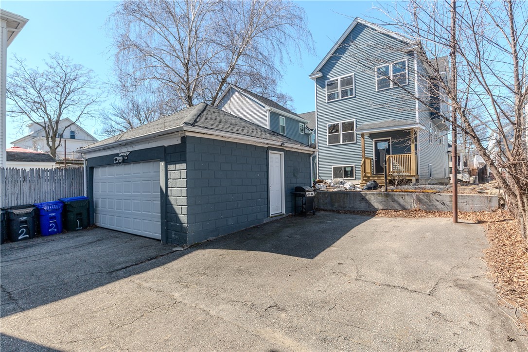 214 Silver Spring Street Providence, RI 02904 - Photo 23 of 23 Garage and Back Parking