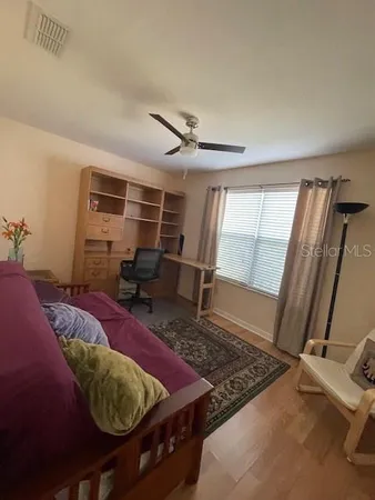 a view of a garage room