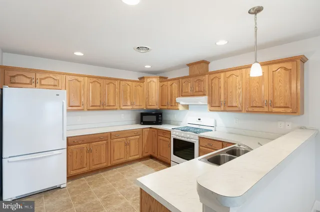 an empty room with a natural light