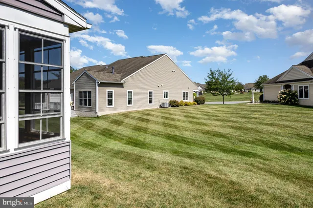 a view of a house with a patio