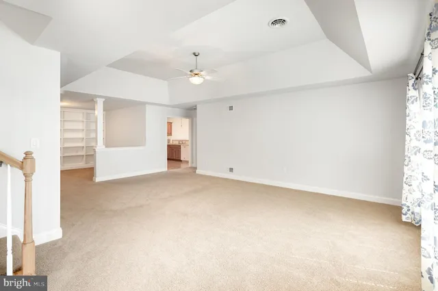 a view of empty room